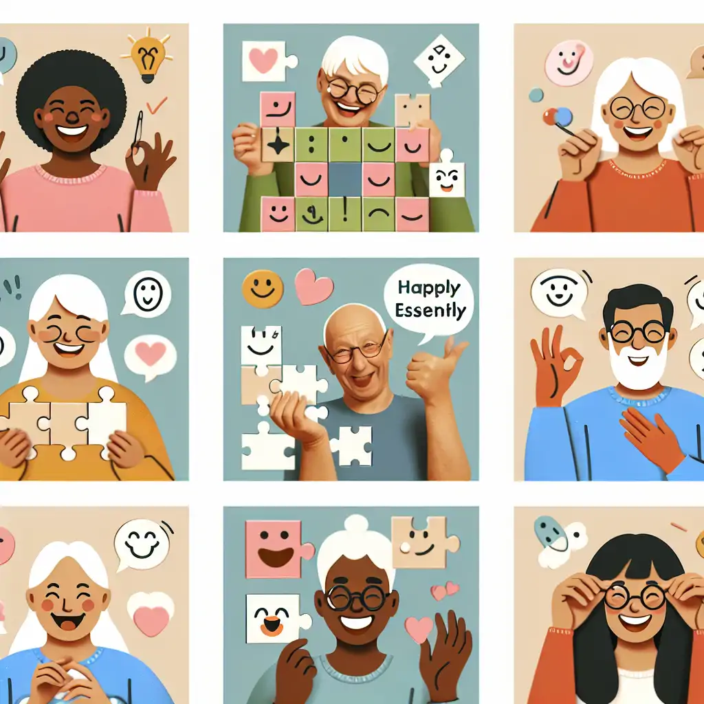 A tribute collage of Penelope’s iconic puzzles and smiling faces of solvers worldwide.