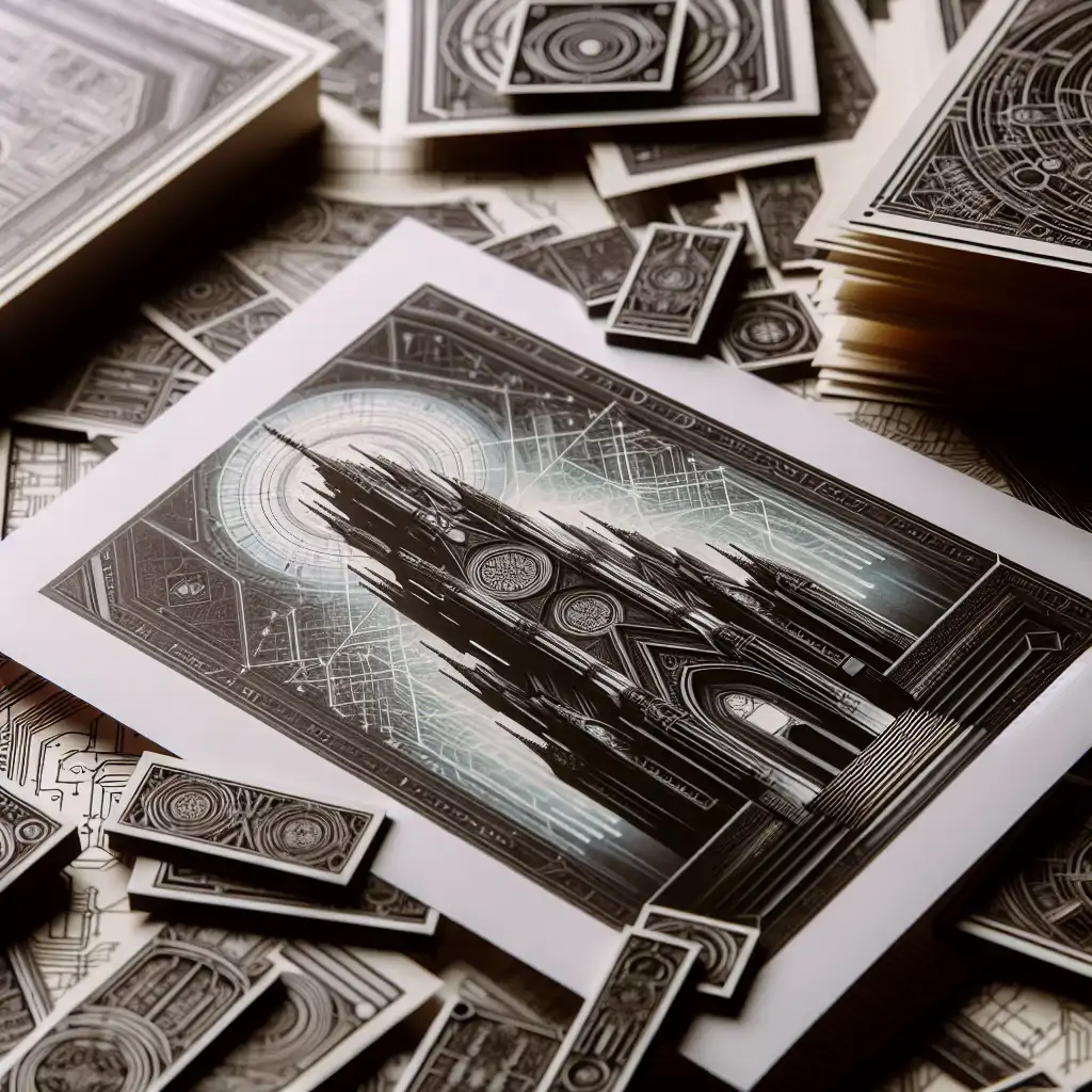 A close-up of printed letters scattered on a desk, hinting at stories untold.