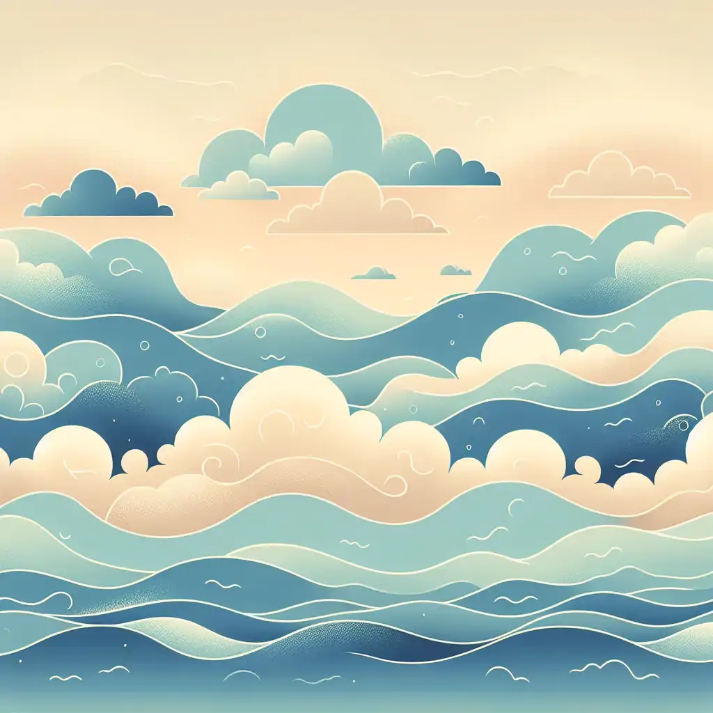 A serene image of the vast ocean, blending mystery and tranquility as a reminder of the sea's infinite myths.
