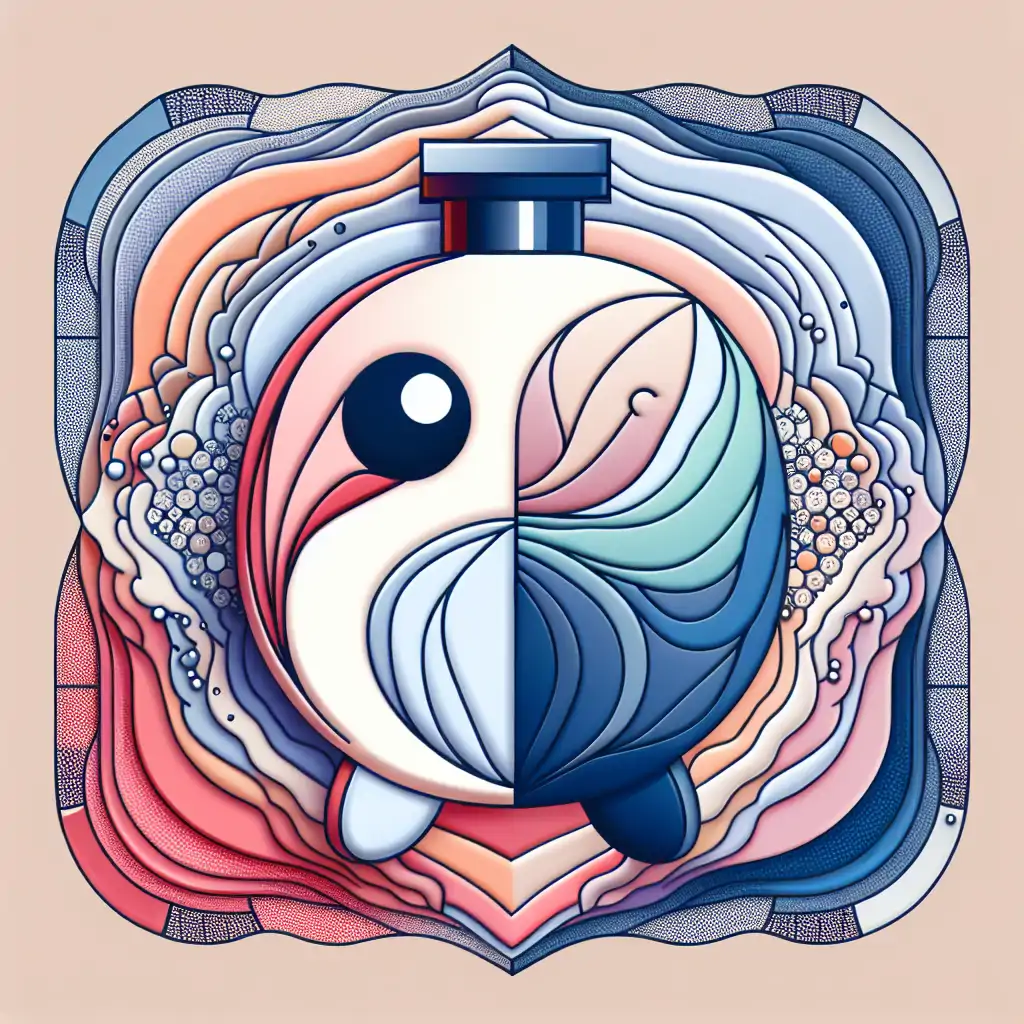 An image symbolizing the seamless blend of scents with brand logos, showcasing the holistic impact of olfactory branding.