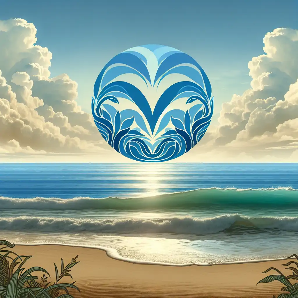 A scenic image of waves gently crashing into shore, symbolizing the potential power of collective change.
