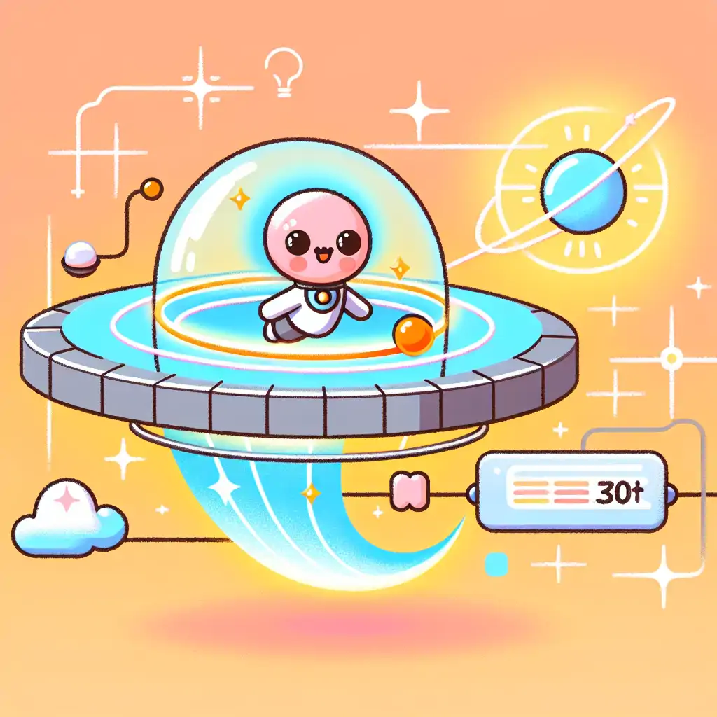 A conceptual illustration symbolizing the future potential of quantum teleportation in scientific advancement