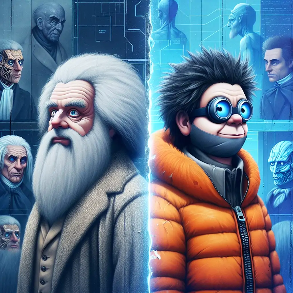 A collage of various memes with Kant and Cartman, illustrating the constant clash between moral idealism and practical antagonism.